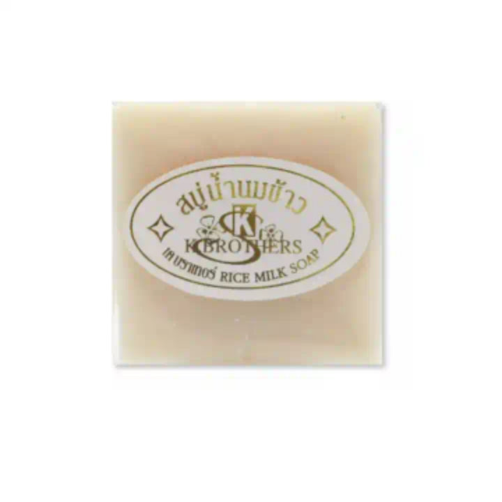 K. Brothers Rice Milk Soap Thailand Original Rice Extract K Brothers Soft Smooth Acne Radiant Skin Soap
