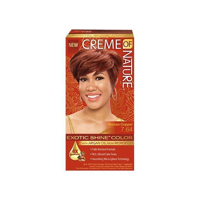 Gel Hair Color - BRONZE COPPER -7.64