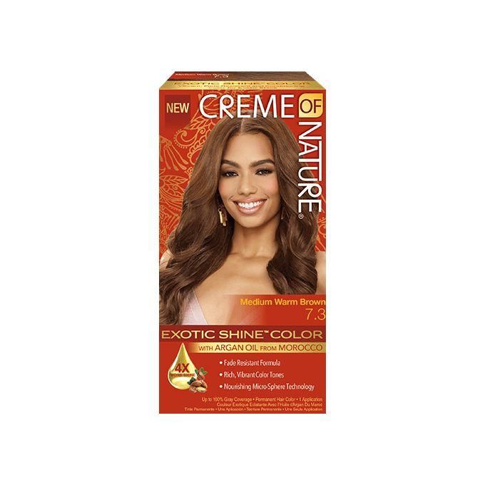 Gel Hair Color - MEDIUM WARM BROWN -7.3