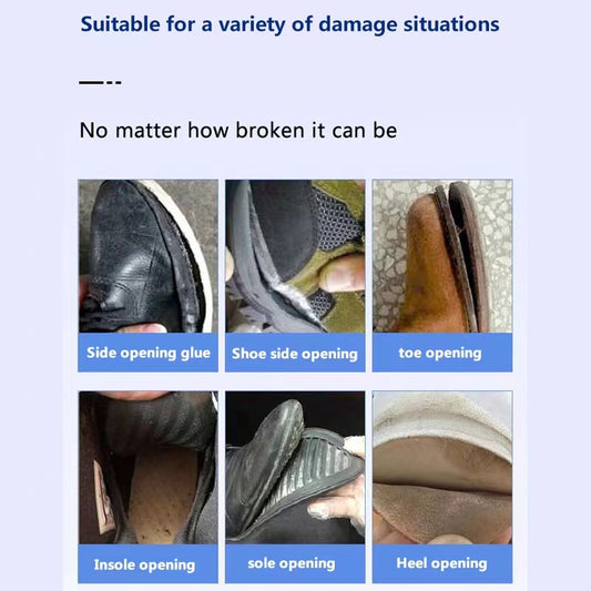 60g Shoe Glue Waterproof Quick-drying Repair Shoes Universal Adhesive Glue Instant Shoe Adhesive Shoemaker Professional Repair Tools