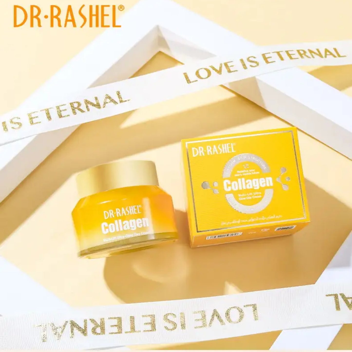 Dr. Rashel Collagen Multi-Lift Ultra Glow Day Cream Wrinkles Pigmentation Dark Spots Natural Tone - DR RASHEL