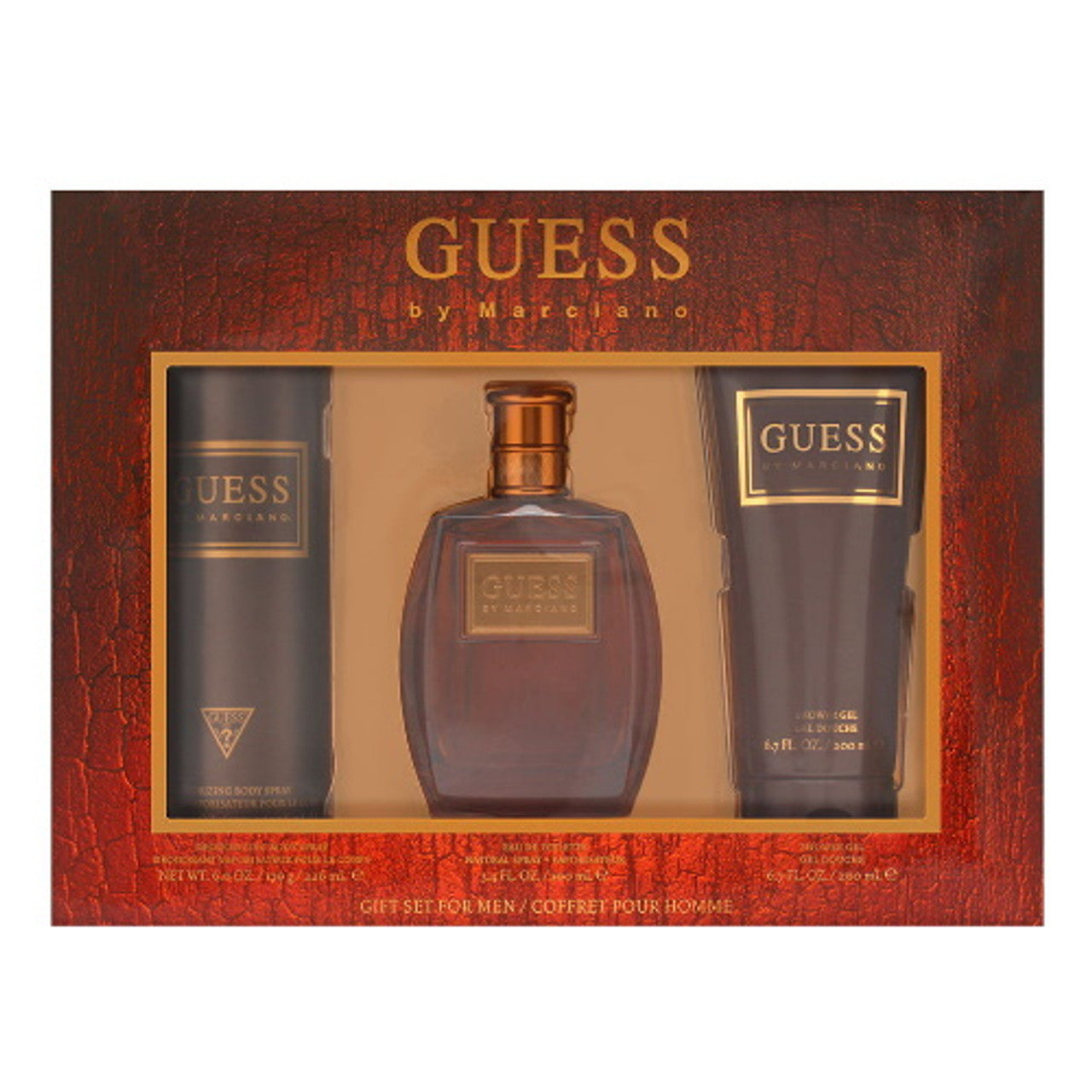 Guess Marciano Men 3 Piece Gift Set with Deo