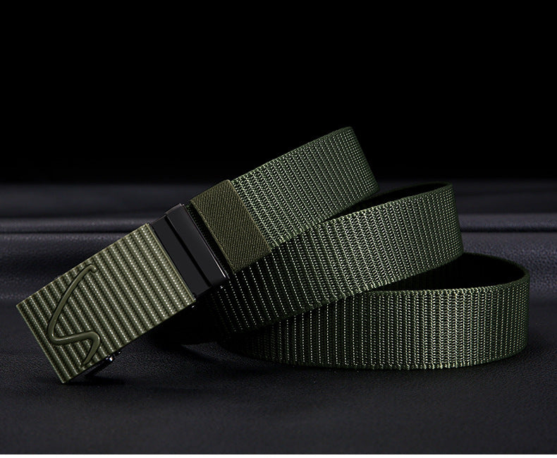 Tactical Belt male Army Style Combat Belts Military Nylon men Belt Lumbar Battle Belts student military training cargo female Belt waist Soldier Belt women belt lady Automatic buckle Outdoor Training