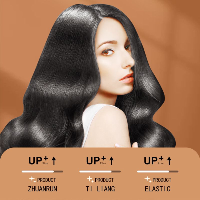 4PCS SADOER Ginger Hair Care 4PCS Set: Shampoo, Conditioner, Hair Mask & Treatment Liquid - Reduces Dryness, Bifurcation & Coarseness, Leaving Hair Elastic & Shiny