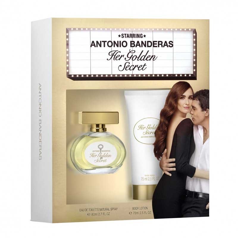 Her Golden Secret EDT 2 Piece Set with Body Lotion