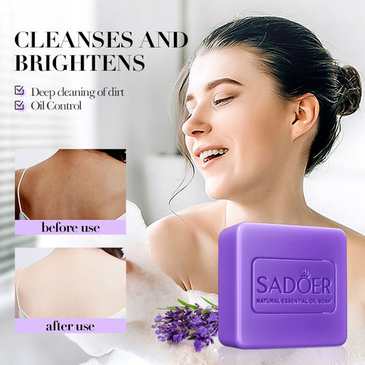 3 Package Women Fragrant Soap Essential Oil Soap Coconut Jasmine Lavender Scented Soap Deep Clean Refreshing And Smooth