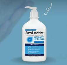 Amlactin Intensive Healing Lotion For Dry, Rough Skin-15% Lactic Acid Body Moisturizer-Exfoliates & Hydrates