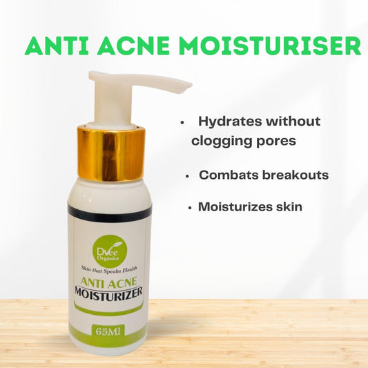 Anti Acne Moisturizer - Dvee Organics - Blemish Control Cream