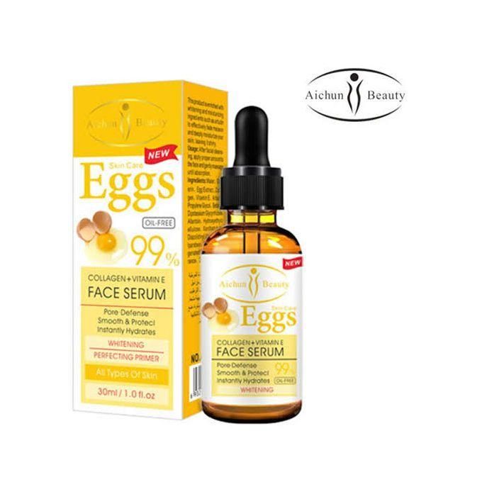 Instantly hydrating egg Serum enriched with Collagen & Vitamin E