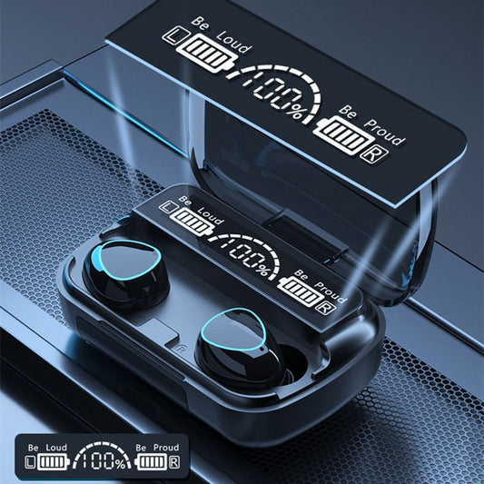 M10 Wireless Bluetooth Earphones Headsets Stereo Earbuds In-Ear Touch Control