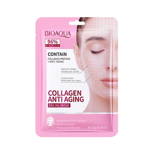 New Arrivals 8Pcs Collagen Face Mask Anti-wrinkle Retinol Hyaluronic Acid Firming Facial Masks Hydrating Anti-aging Repair Brightening Moisturizing Face Mask Facial Skin Care