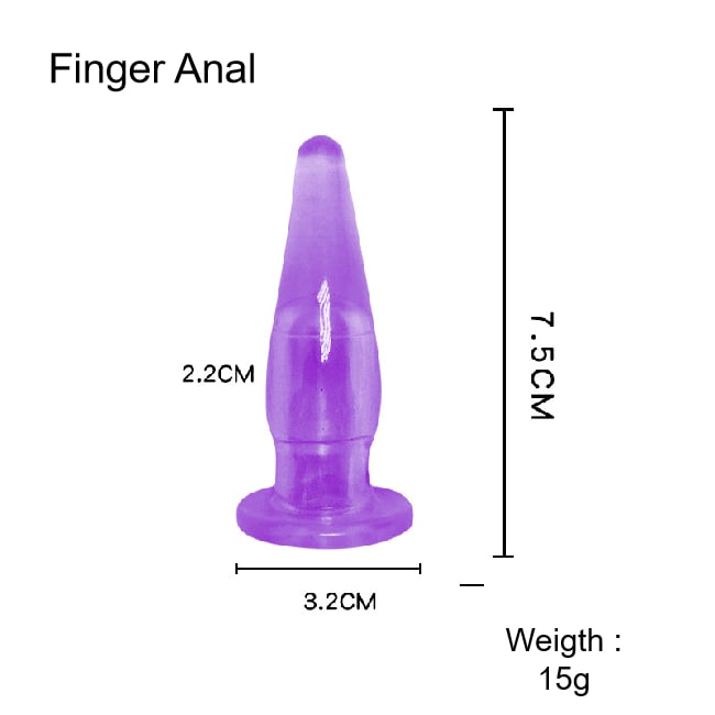 HW Fun anal plug 7-Pieces set 7 PCS Waterproof Silicone Anales 1 Vibrator Trainer combination set adult toy couple sex products
