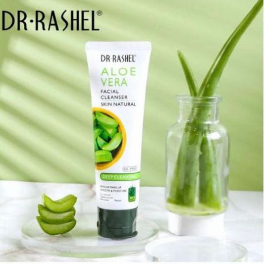 Dr. Rashel Aloe Vera Facial Cleanser - Oil Control Wash Tighten Pores Anti Acne Repair Remove Make up Sooth Moisturize Natural Skin