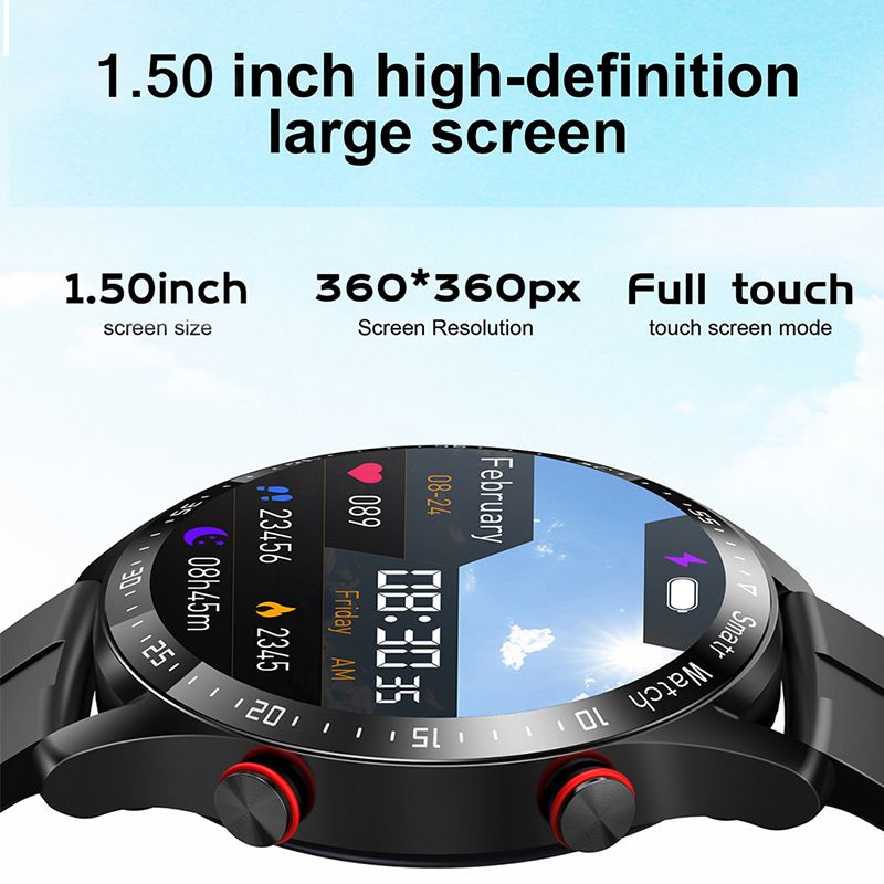 HW20 Smart Watch Bluetooth Call Wristwatch ECG+PPG Fitness Bracelet Heart Rate Blood Pressure Monitor Tracker Sports Smartwatch Men/Women Waterproof Smartwatch