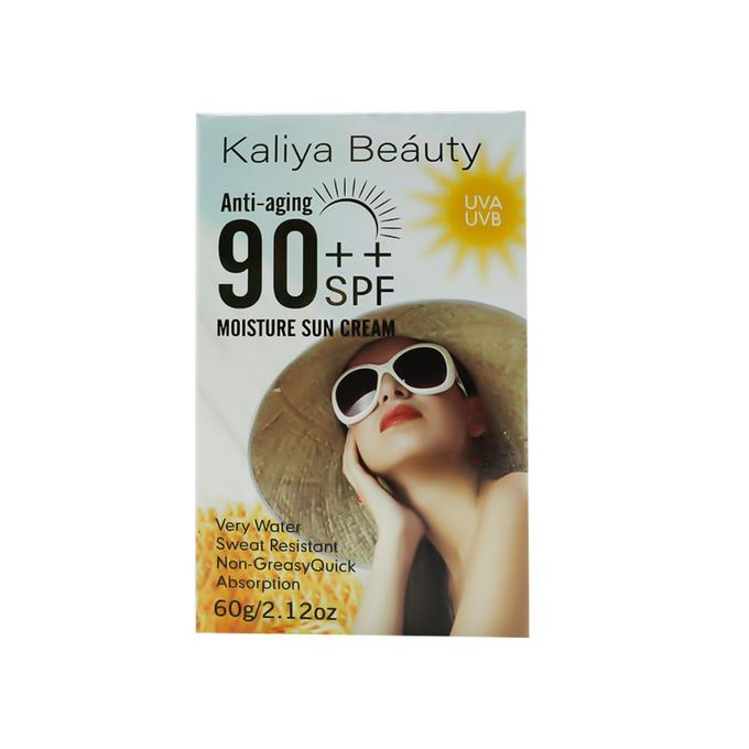 Kaliya Antiaging spf 90++ moisture non greasy sun cream