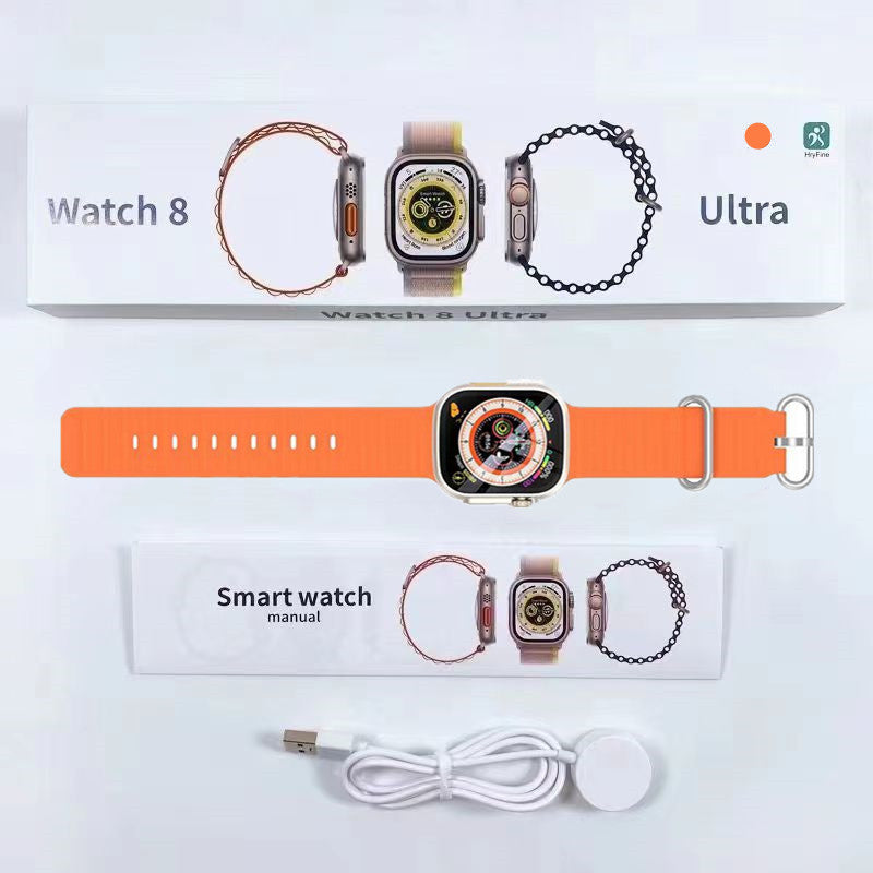 RichRipple Smart Watch Series 11 Ultra white Case with fashion Sport Band M wireless charging Fitness Tracker Blood Oxygen & ECG Apps Always-On Retina Display Water Resistant SmartWatch