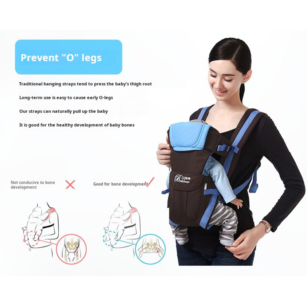Dual shoulder baby carrier, baby backpack, mother and baby travel, dual shoulder baby carrier, multi-functional newborn carrier, universal for all seasons, portable baby carrier for outdoor use