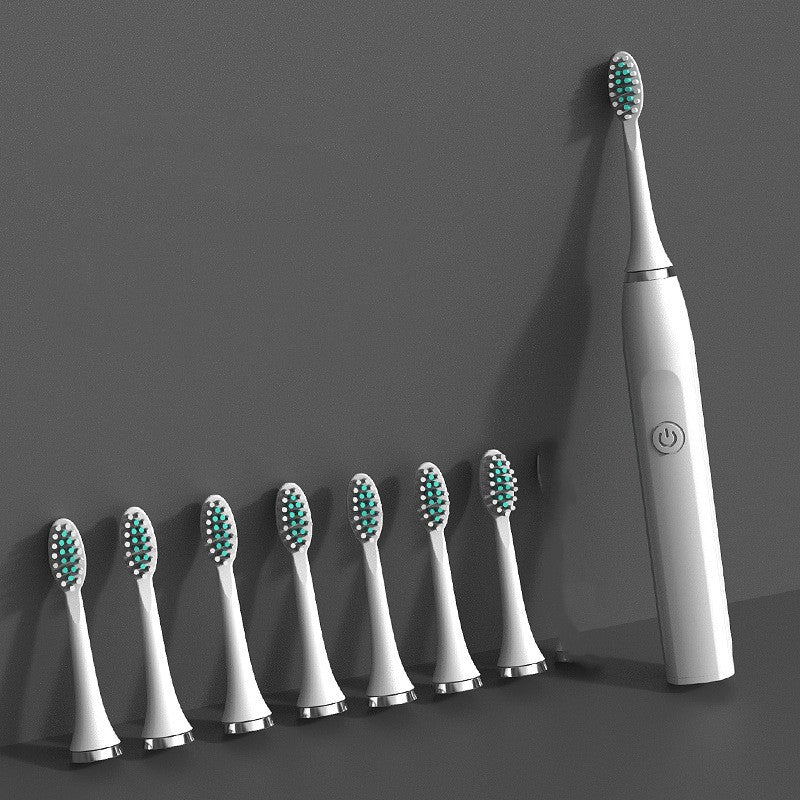 Smart electric toothbrush USB rechargeable ultrasonic automatic teeth cleaner set Powered Toothbrushes