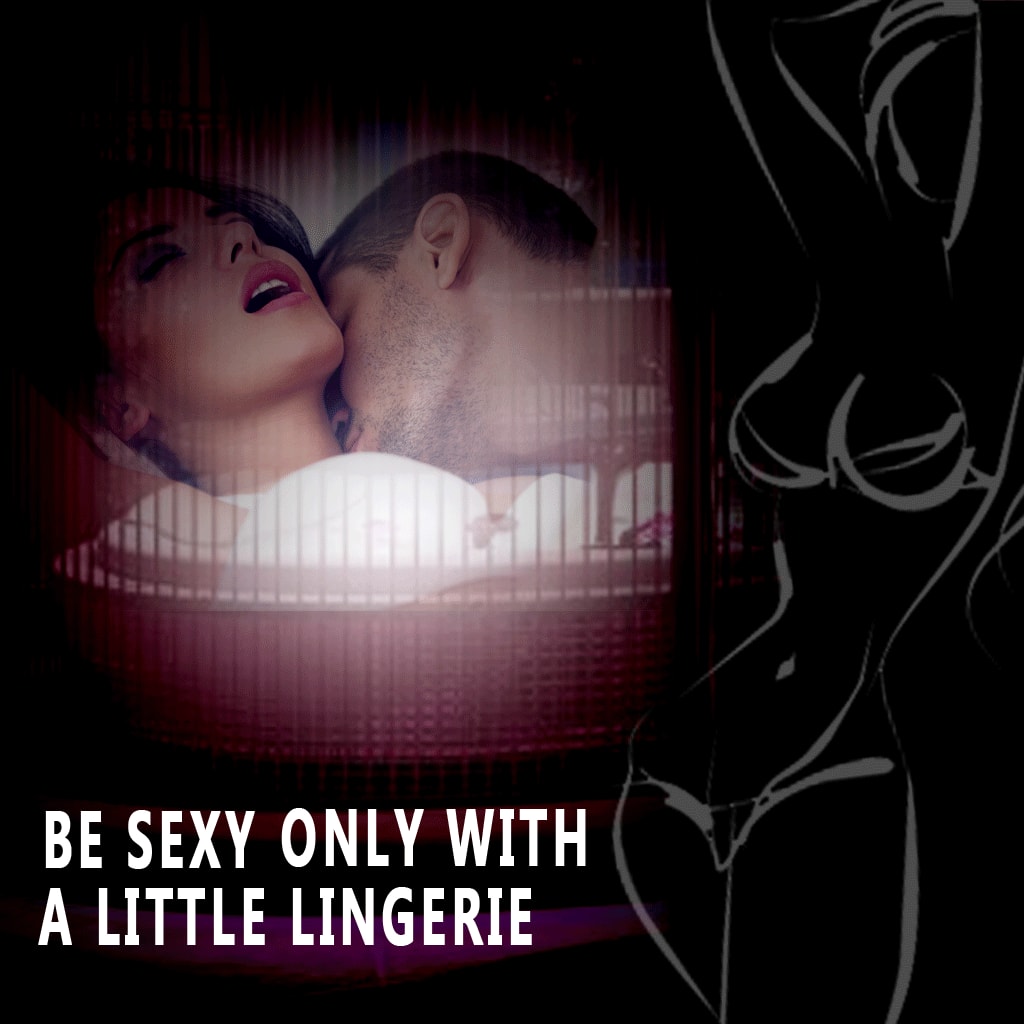 Charming Bra G-String Set Halter Bikini Lingerie Sleepwear For Women