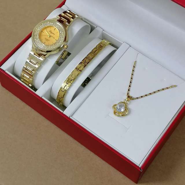Ladies Watch Gift Set - Ladies Watch Price - Women Watch Set