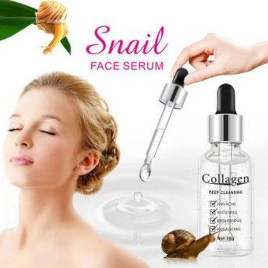 Pei Mei Collagen Snail Face Serum - Whitening, Anti-aging, Anti-acne, Brightening