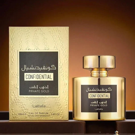 Lattafa Confidential Private Gold Eau de Parfum 100ml