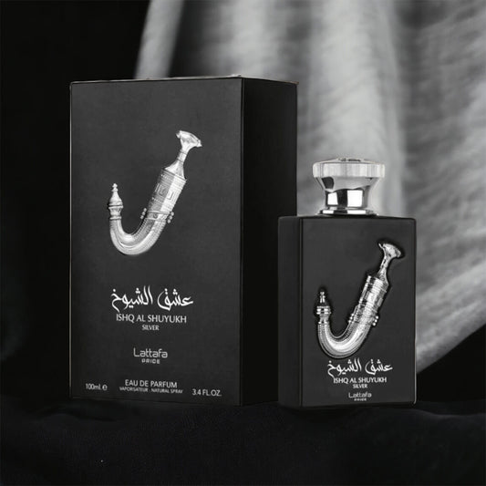 Lattafa Ishq Al Shuyukh Silver Eau de Parfum 100ml