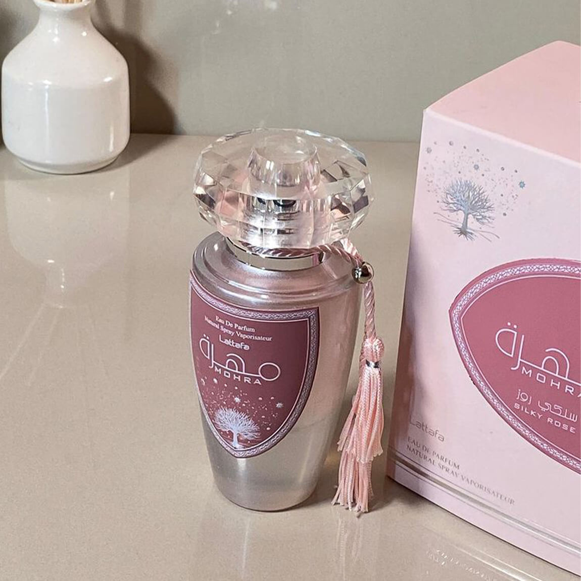 Lattafa Mohra Silky Rose Eau de Parfum 100ml