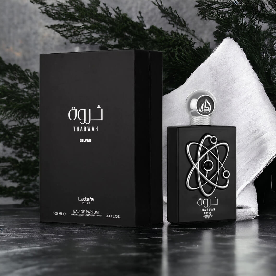 Lattafa Pride Tharwah Silver Eau de Parfum 100ml