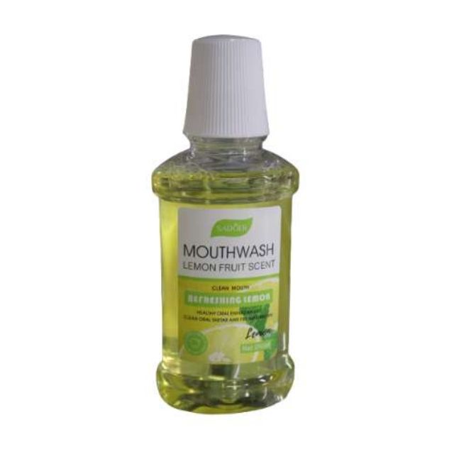 Sadoer Mouthwash Lemon fruit scent Remove Oral Odor Mouth Liquid Cleansing Rinse Mouth Wash