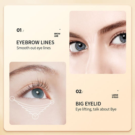 3 PCS Golden Butterfly Eye Mask Pack Moisturizing and Nourishing