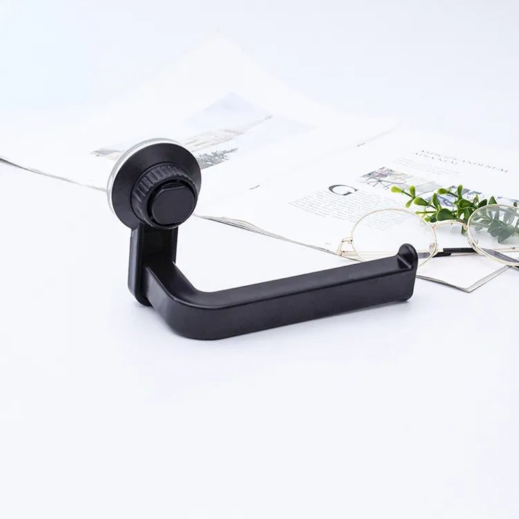 Self Adhesive Toilet Paper Roll Holder Wall Mount Steel No Punching Towel Roll Dispenser for Bathroom Kitchen No Punching