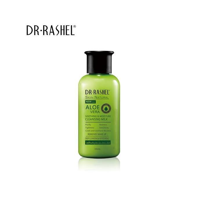 Dr. Rashel Aloe Vera Soothing & Moisture Cleansing Milk - Make-up Remover, Purify, Tightens, Moisturizing, Smoothen Natural Skin Care