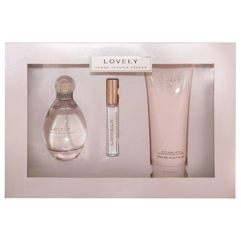 Lovely Women EDP 3 Piece Gift Set with BL & Mini perfume