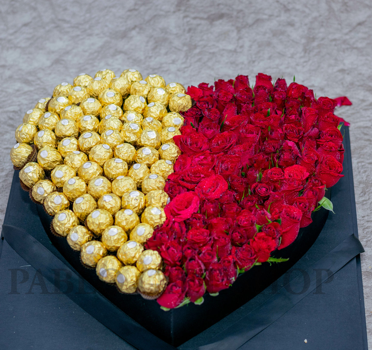 Loving You Heart Shaped Flower Box