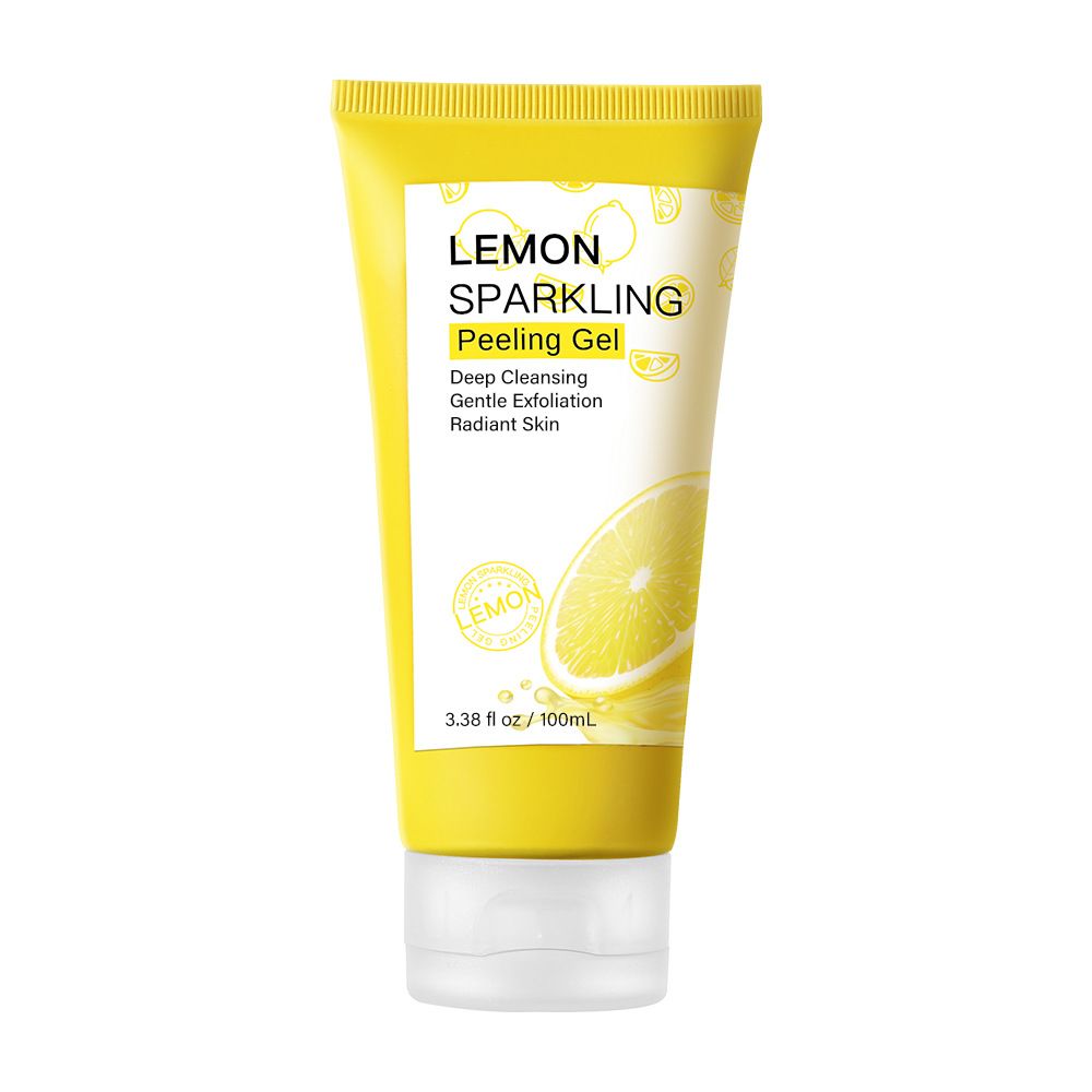 Lemon Exfoliating Peeling Gel Facial Scrub Dead Skin Removing Moisturizing Whitening Nourishing Repair Scrubs Beauty Skincare
