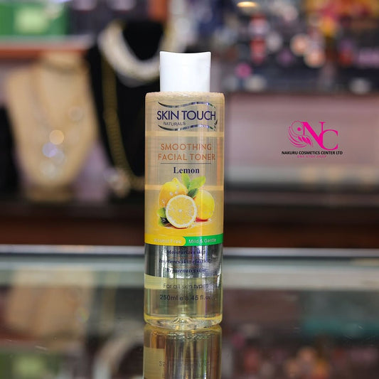 Skin Touch Lemon Extract Brightening Facial Toner Extract Cleanses, Freshens and Stimulates Skin Formulated For All Skin Types Contains Natural Extracts Anti-aging and Exfoliating