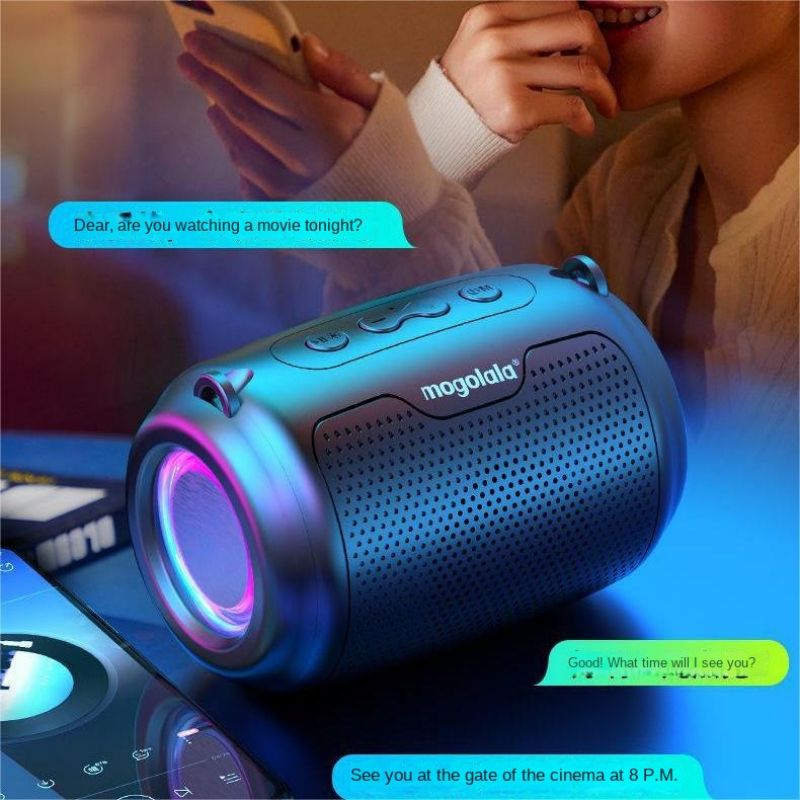Portable Small Home Outdoor Bluetooth Speaker Wireless Subwoofer