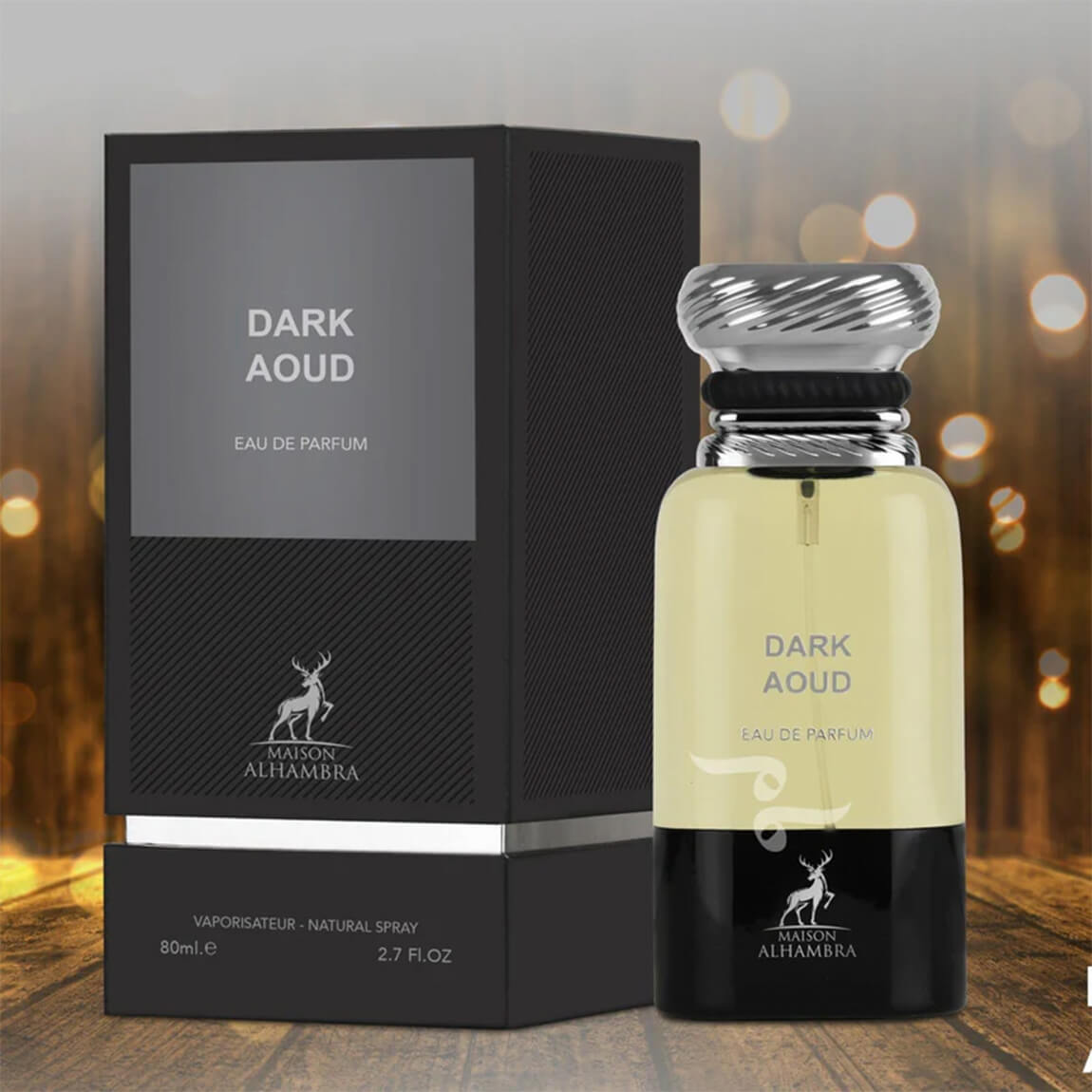Maison Alhambra Dark Aoud Eau de Parfum 80ml