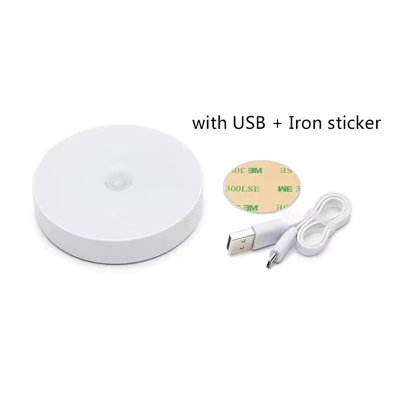 Motion Sensor LED Night Light USB Rechargeable Under Cabinet Kitchen & Dining room appliances Wall Lights