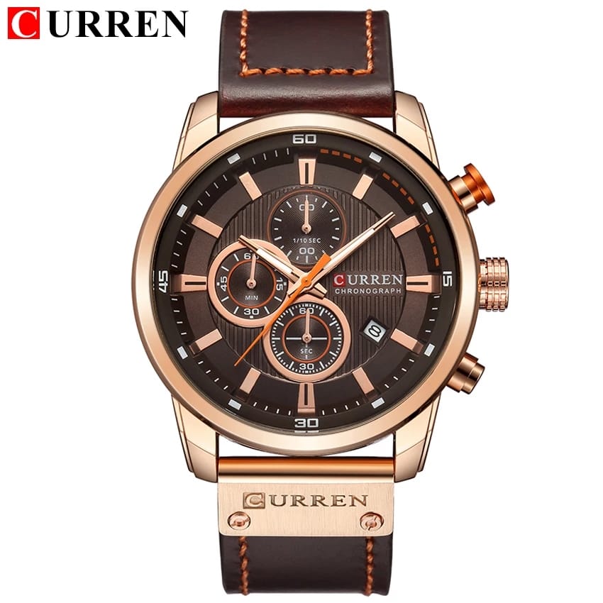 Mens Leather Watches