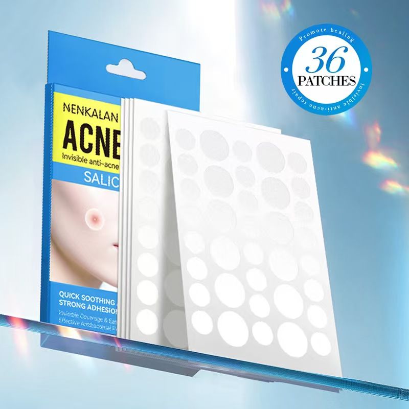 36 Patch Acne Patch Facial Acne Patch Strong Adhesive SADOER Day and Night Facial Invisible Acne Cleansing Repair Water Colloid Acne Removing Patch
