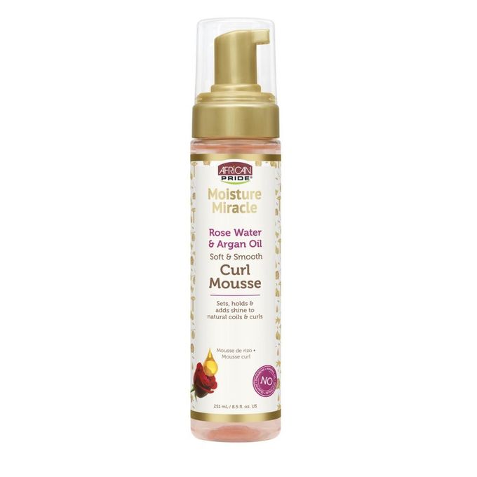 Moisture Miracle Rose Water & Argan Oil Curl Mousse