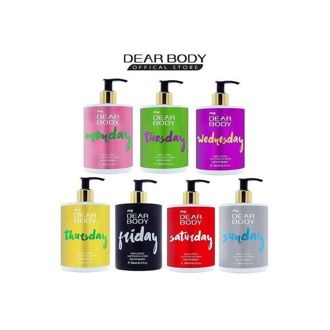 Monday To Sunday Body Lotion-500ml