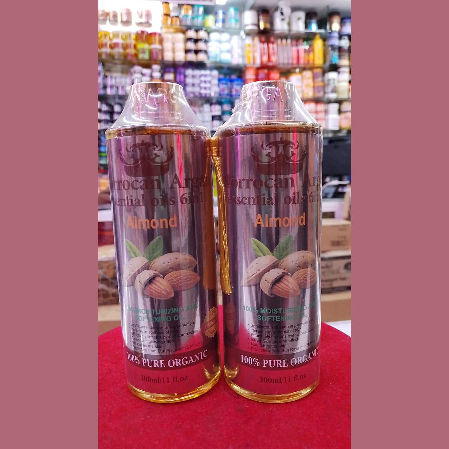 Moroccan Argan 6-in-1 Almond Moisturising & Softening Oil