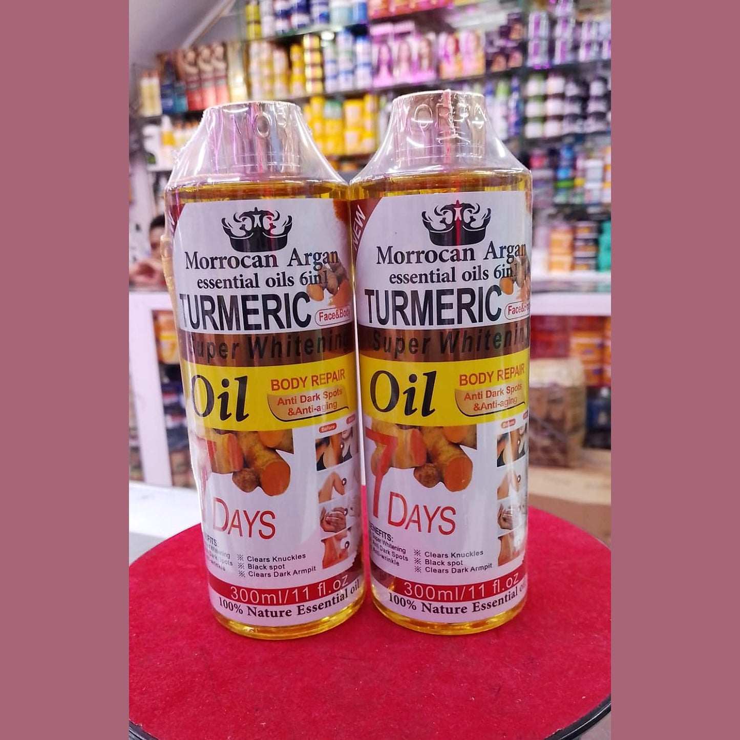 Moroccan Argan 6-in-1 Turmeric Super Whitening Oil