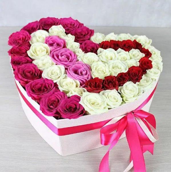 my love hat box bouquet