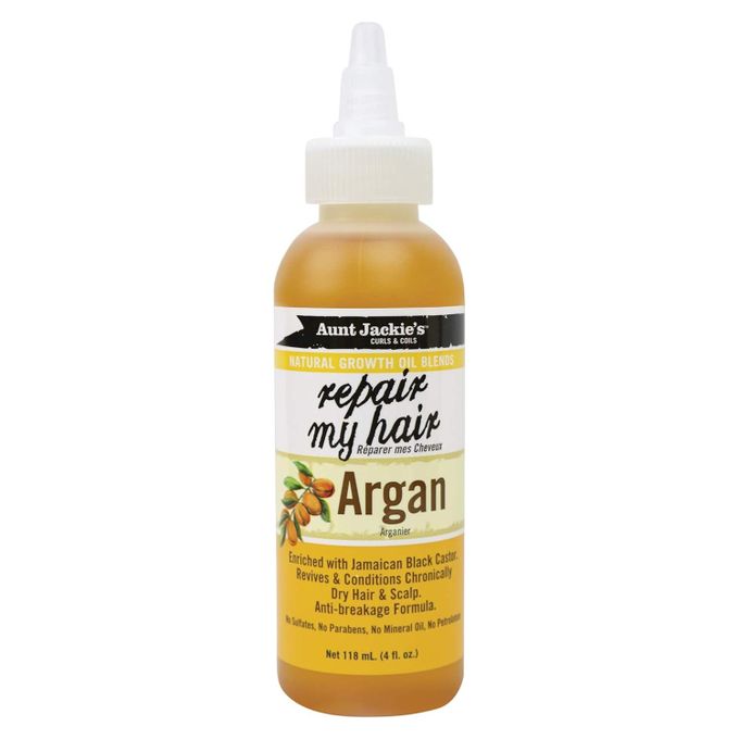 Natural Growth Oil Blends Repair My Hair - Argan, Revives and Conditions Chronically Dry Hair and Scalp, Anti-Breakage Formula, 4 oz