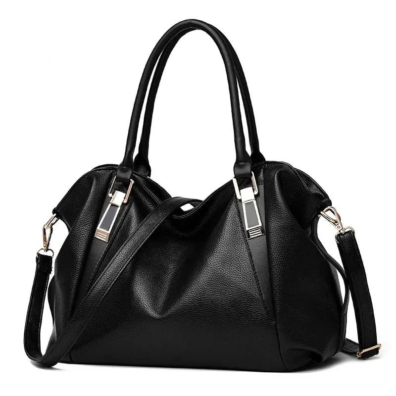 Women's bag Female Shoulder bag Handbag for women Crossbody bag new Casual fashion soft bags large capacity oblique body handbag Solid Color blue black
