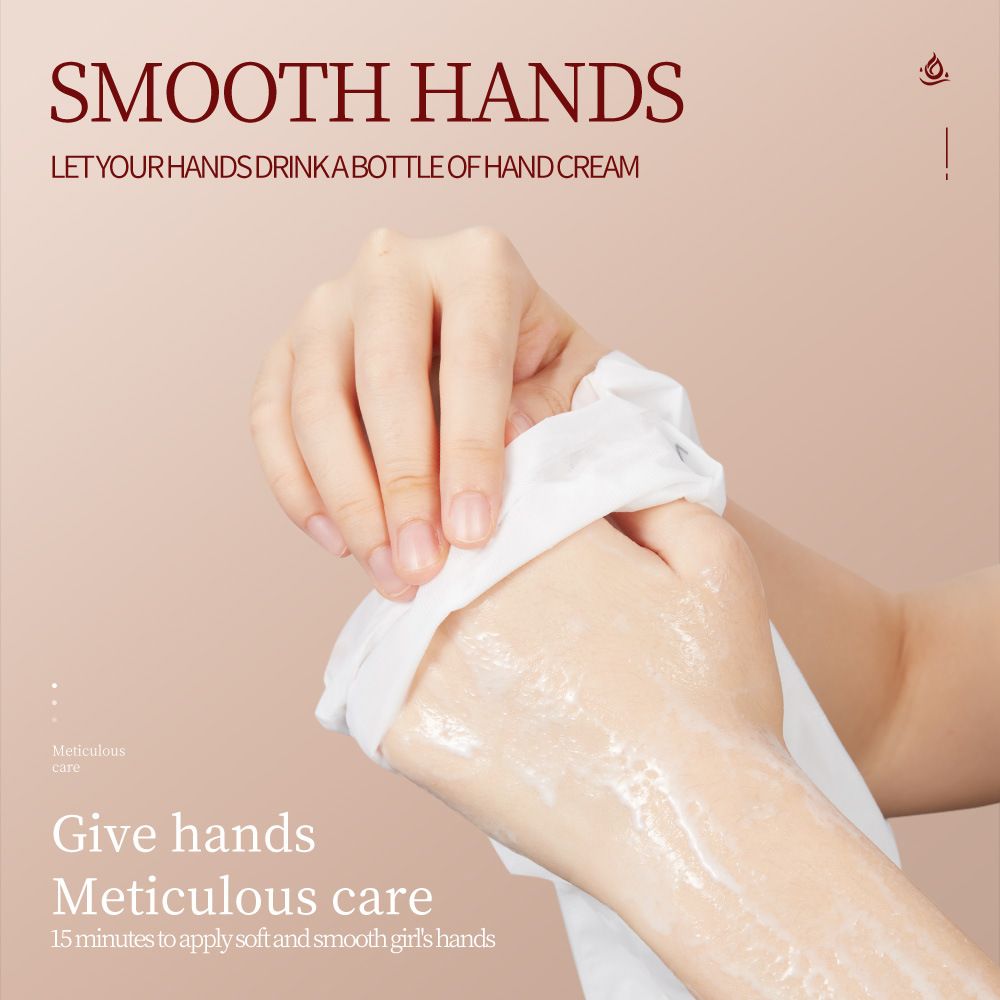 5 pairs in one combination Fruit flavored Hand Mask SADOER Moisturizing and Moisturizing Hand Mask for Tender Skin